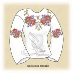 Сорочка "Королева троянд" 