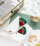 Набір для створення прикраси для волосся "Кавунова долька" 