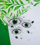 Набір для створення прикраси "Смарагдовий погляд" 