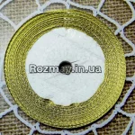 Стрічка атласна оливкова