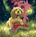 Схема під вишивку бісером "Вдале полювання" 