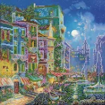 Схема під вишивку бісером "Вечір в Венеції" 