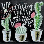 Схема під вишивку бісером "Життя прекрасне"