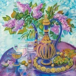 Схема під вишивку бісером "Кобальт" 