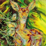 Схема під вишивку бісером "Лісові гості" 