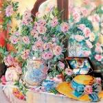 Схема під вишивку бісером "Лист незнайомки" 