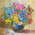 Схема під вишивку бісером "Лугові квіти" 