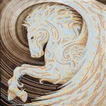 Схема під вишивку бісером "Пегас" 