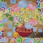 Схема під вишивку бісером "Соковитий букет" 