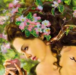 Схема під вишивку бісером "Спокуса" 