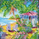 Схема під вишивку бісером "Тропічний рай" 