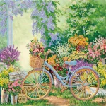 Схема під вишивку бісером "У стилі ретро" 