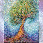 Схема під вишивку бісером "Чарівне дерево життя" 