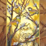 Схема під вишивку бісером "Березень" 