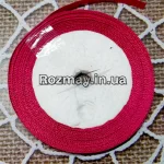 Стрічка атласна малинова