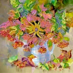 Схема під вишивку бісером "Дари осені" 