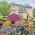 Схема під вишивку бісером "Заміська прогулянка" 