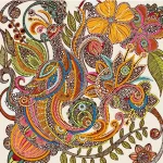 Схема під вишивку бісером "Казковий птах" 