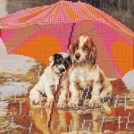 Схема під вишивку бісером "Міцна дружба" 