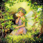 Схема під вишивку бісером "Німфа" 