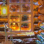 Схема під вишивку бісером "Напередодні Різдва" 