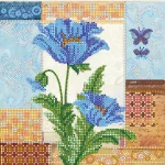 Схема під вишивку бісером "Небесна блакить"
