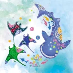 Схема під вишивку бісером "Під водою" 