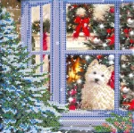 Схема під вишивку бісером "Різдв'яна історія" 