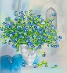 Схема під вишивку бісером "Стокротки" 