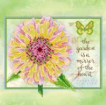 Схема під вишивку бісером "Цинія" 