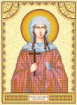 Схема під вишивку бісером "Св. Зоя" 