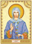 Схема під вишивку бісером "Св. Ксенія" 