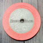 Стрічка атласна світло-яскраво рожева