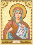 Схема під вишивку бісером "Св. Наталя" 