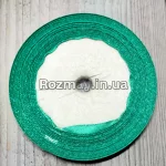 Стрічка атласна бірюзова