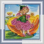 Набір для вишивки бісером "Юна чарівниця" 