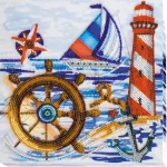 Набір для вишивки бісером "Санливі далі" 