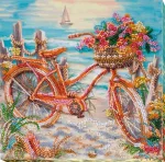 Набір для вишивки бісером "На краю блакиті" 