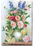 Набір для вишивки бісером "Букет у вершкових тонах" 