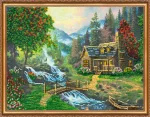 Набір для вишивки бісером "Гірська річечка" 