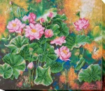 Набір для вишивки бісером "Лотоси" 