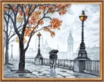 Набір для вишивки бісером "Осіння набережна" 