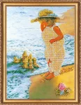 Набір для вишивки бісером "Пісочний замок" 