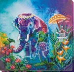 Набір для вишивки бісером "Поруч з мамою" 