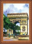 Набір для вишивки бісером "Тріумфальна арка" 