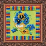 Набір для вишивки бісером "Братки" 