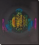 Набір для вишивки бісером "Ніч в місті"