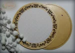 Рамка кругла з натягнутою канвою 16*16/12*12 ТМ Embroidery Craft RKd-008