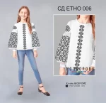 Сорочка дитяча в стилі Етно (дівчатка 5-10 років) СД Етно-006