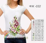 Футболка жіноча для вишивки ФЖ-32